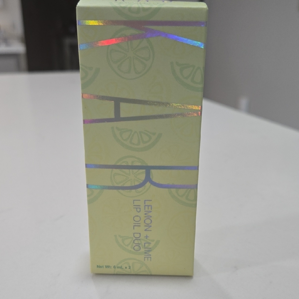 Lemon Lime Lip Oil Duo - Cream